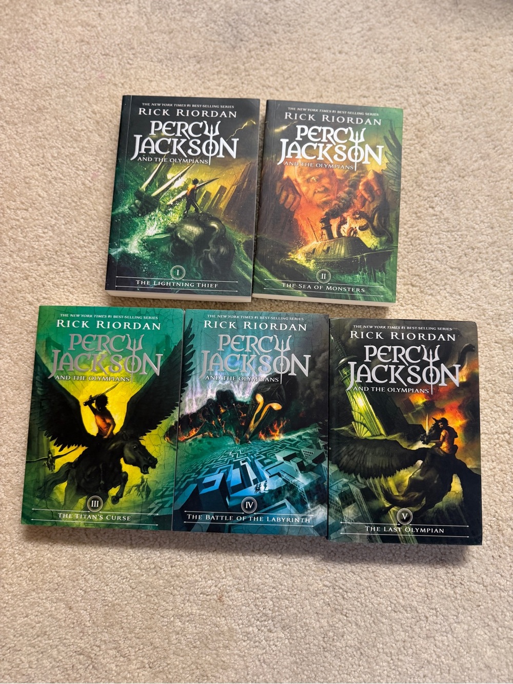 Percy Jackson (5-Book Set) by Rick Riordan